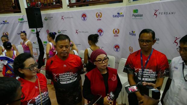 Kejuaraan Nasional Gymnastics 2023 digelar di Surabaya, 18-19 Oktober.